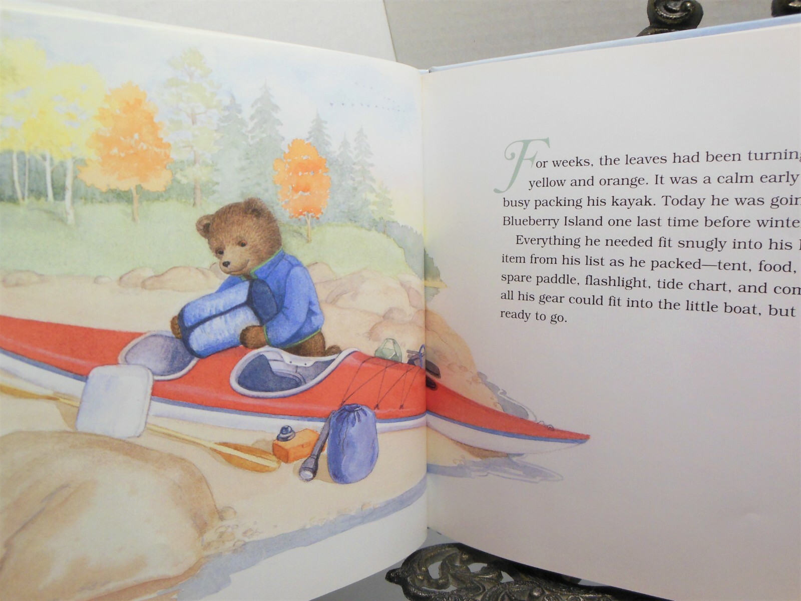 L L Bears Island Adventure Kayaking Blueberry Maine Seal Fox Kate Rowinski FIRST