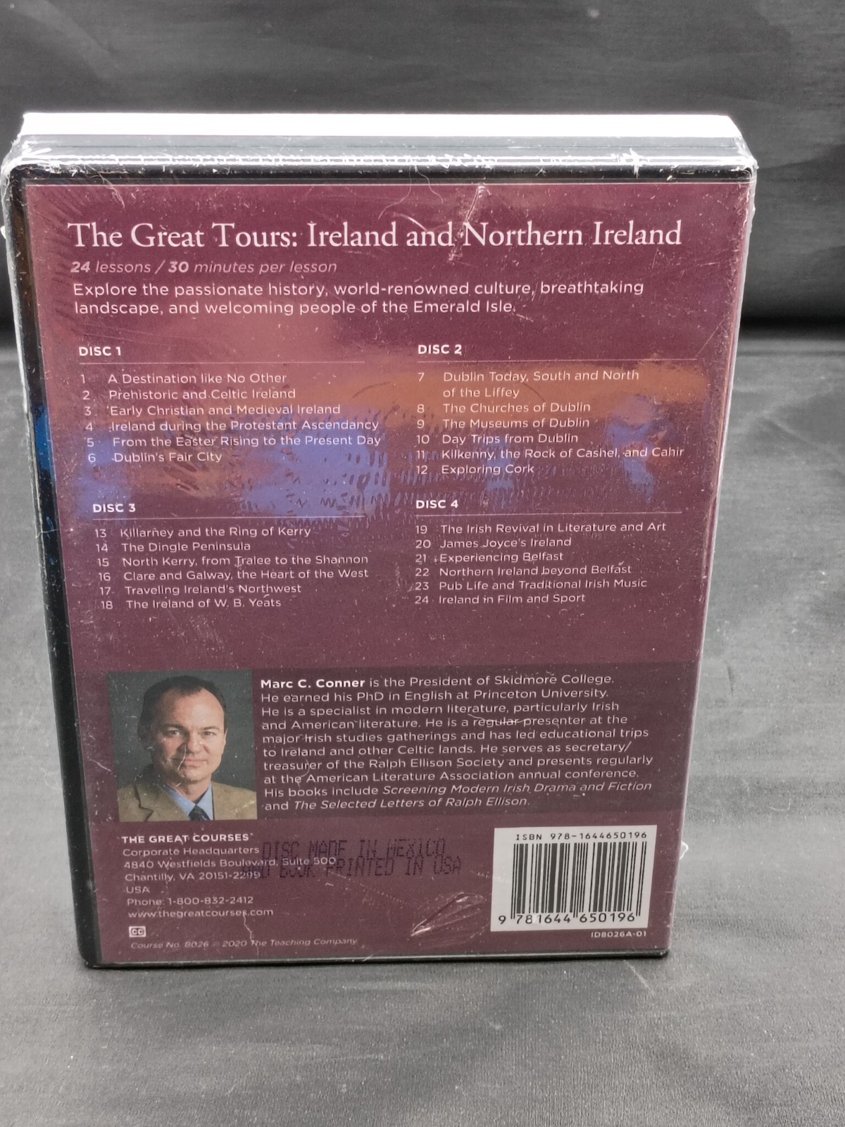 The Great Tours: Ireland and Northern Ireland — 4 DVD Set The Great Courses NEW