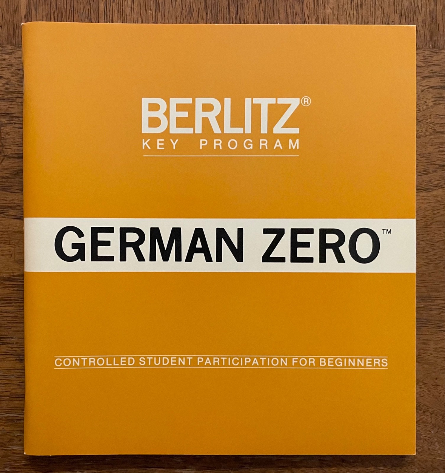 Berlitz Basic German cassette course — booklets. tapes. verb finder wheel