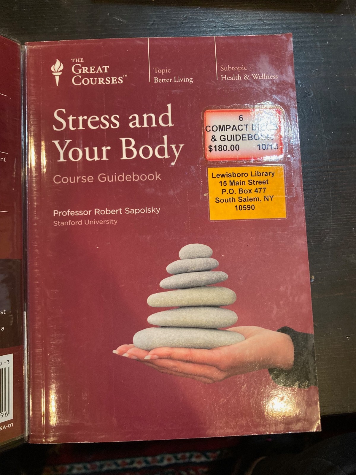 Stress and Your Body by Robert Sapolsky (Compact Disc) 12 Discs