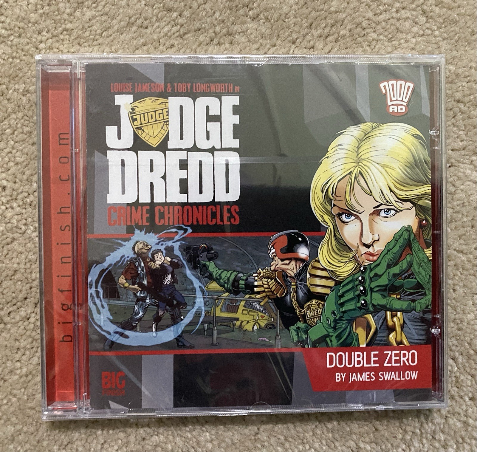 BIG FINISH JUDGE DREDD CRIME CHRONICLES Vol 1 2 3 & 4 (2/3/4 are FACTORY SEALED)