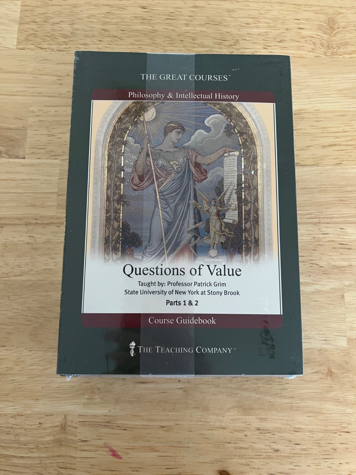 The Great Courses «Questions Of Value» Course Guidebook & CD By Patrick Grim NEW