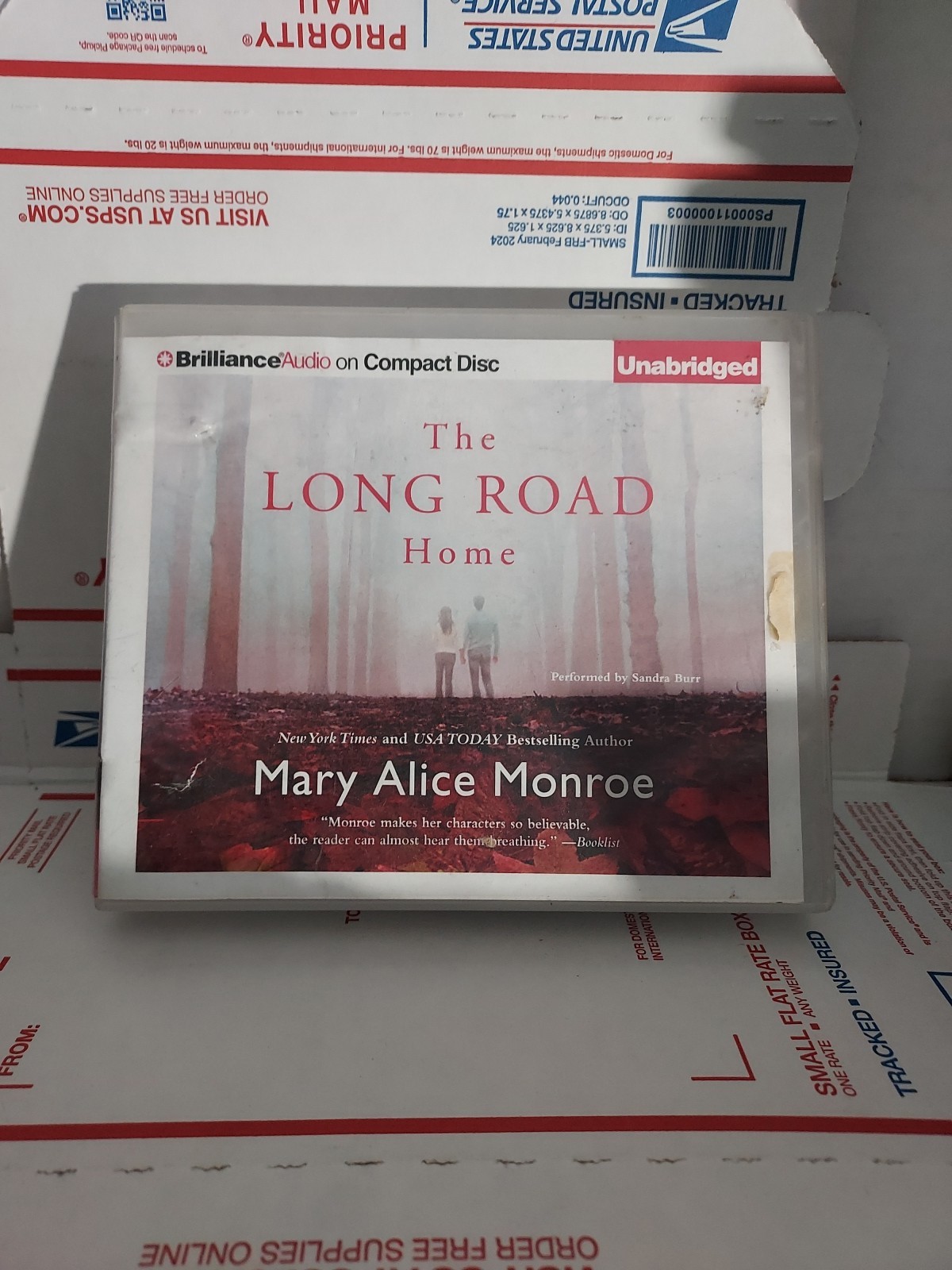 Long Road Home by Mary Alice Monroe (2015, Unabridged Audiobook Cd) — #189