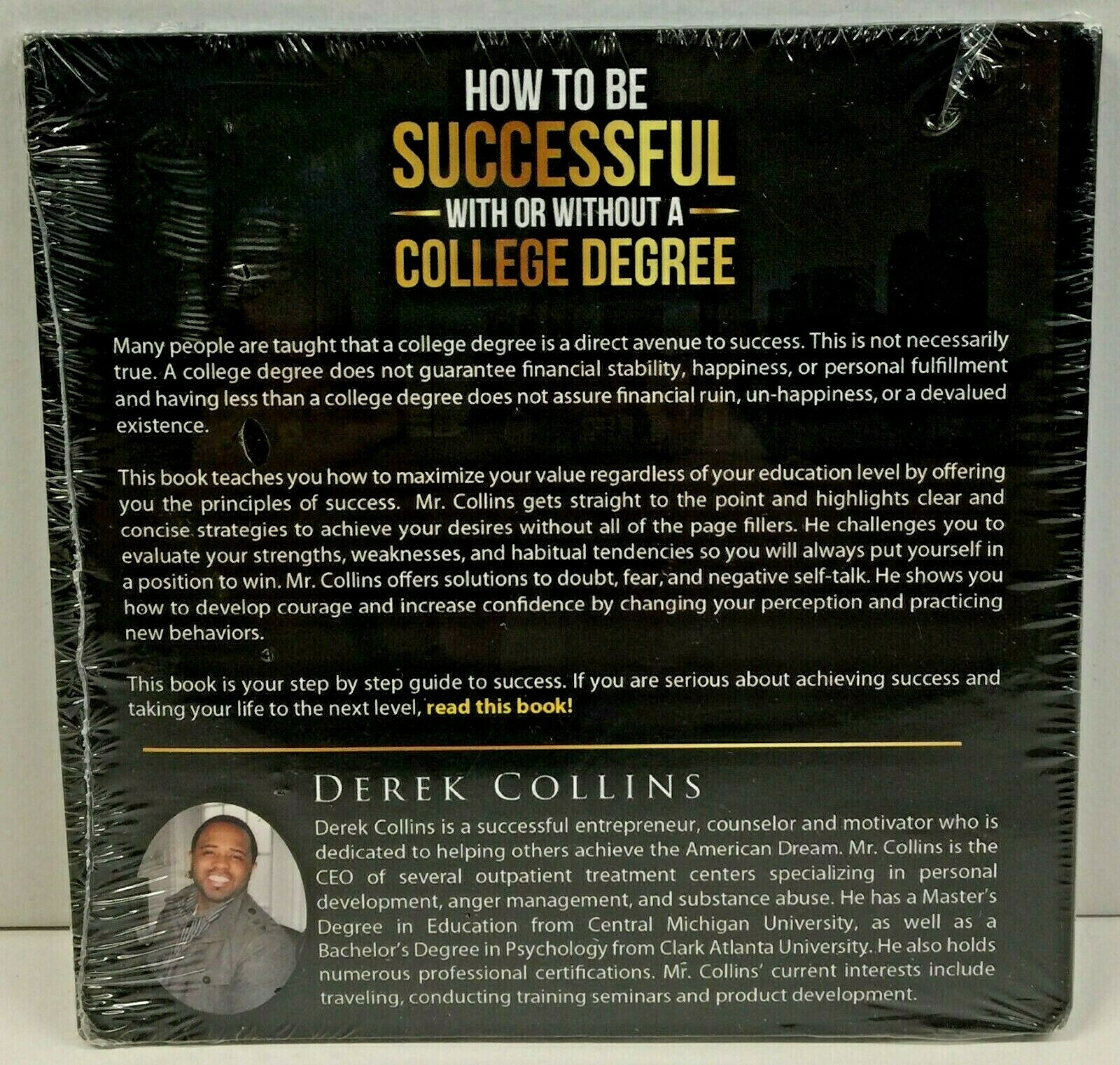Derek Collins — How to Be Successful with or without a College Degree Audio Book