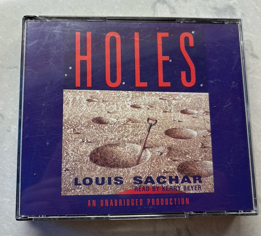 Holes Audio CD Louis Sachar Read By Kerry Beyer 1999 4 Discs TESTED