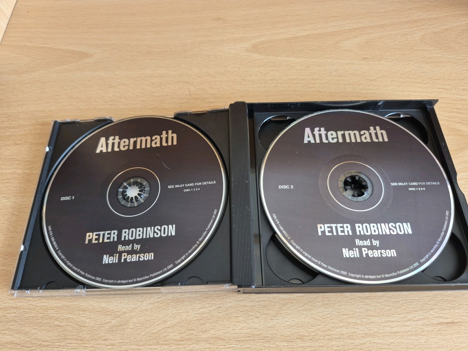 Aftermath (Peter Robinson) 4 x CD Audiobook Read By Neil Pearson
