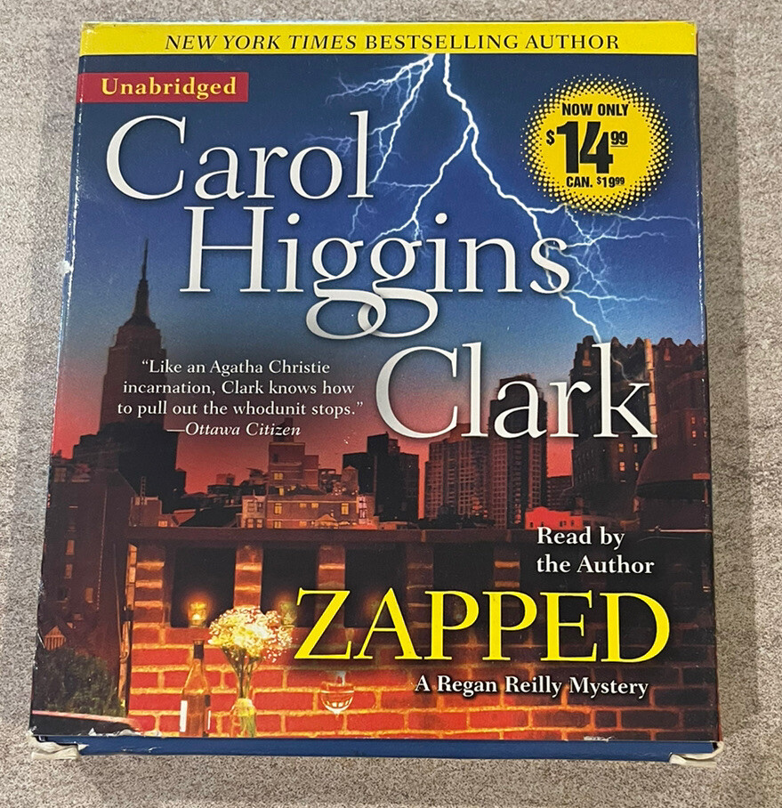 Carol Higgins Clark Audiobook CD-Zapped