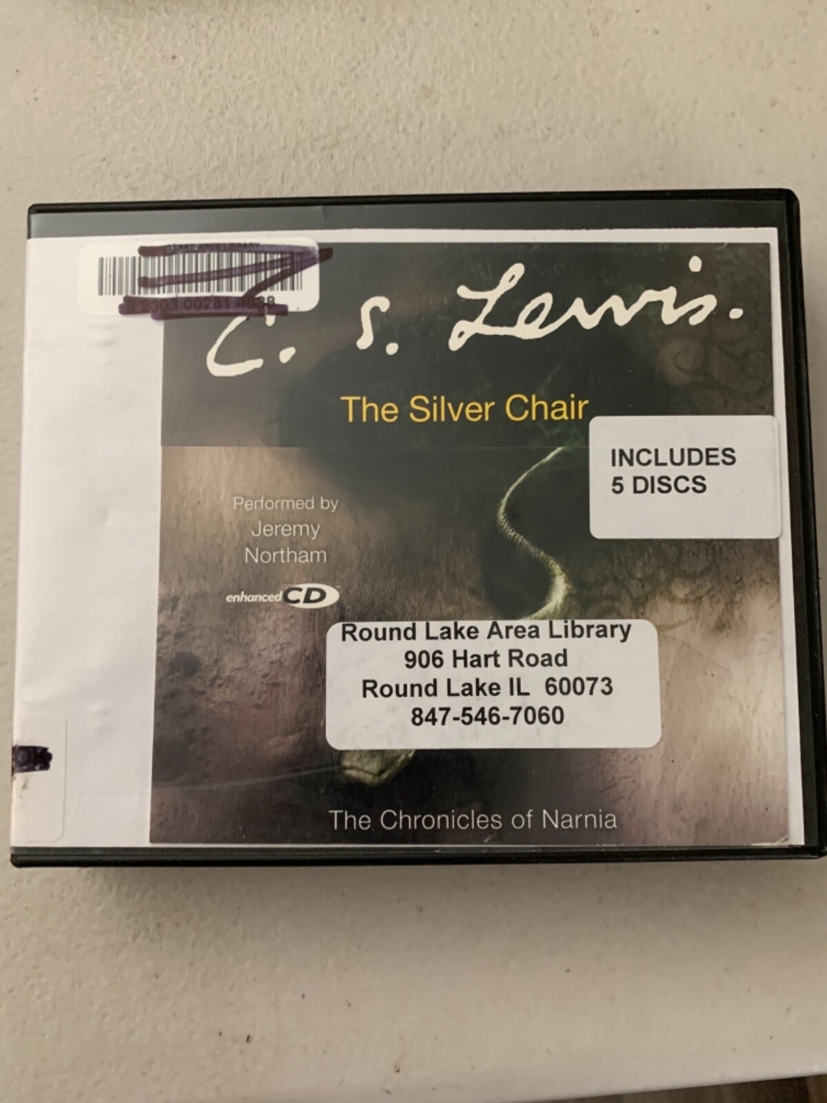 Shelf177 Audiobook~The silver chair