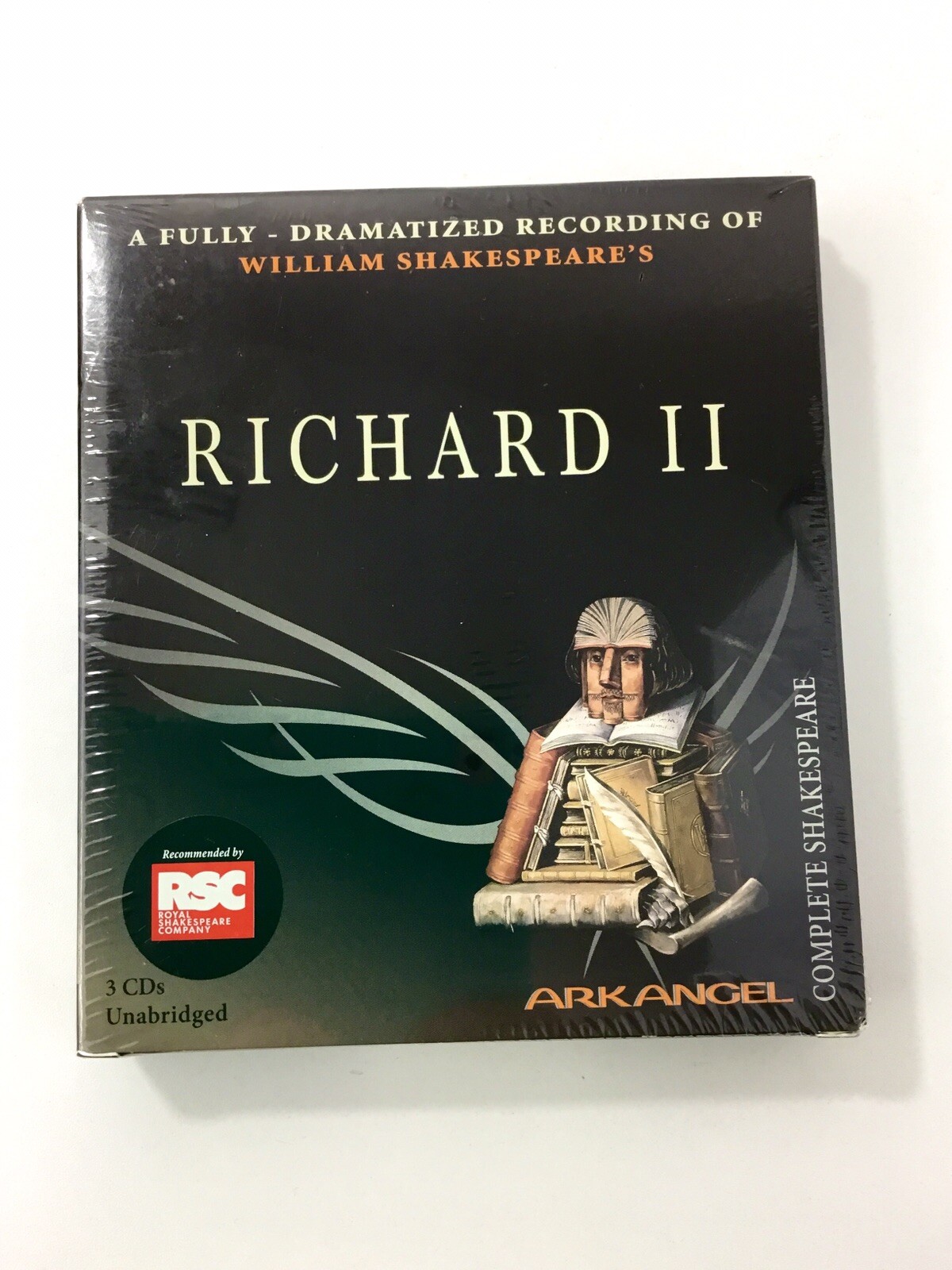 Arkangel Audio Book 3 CDs Unabridged Richard II by William Shakespeare SEALED