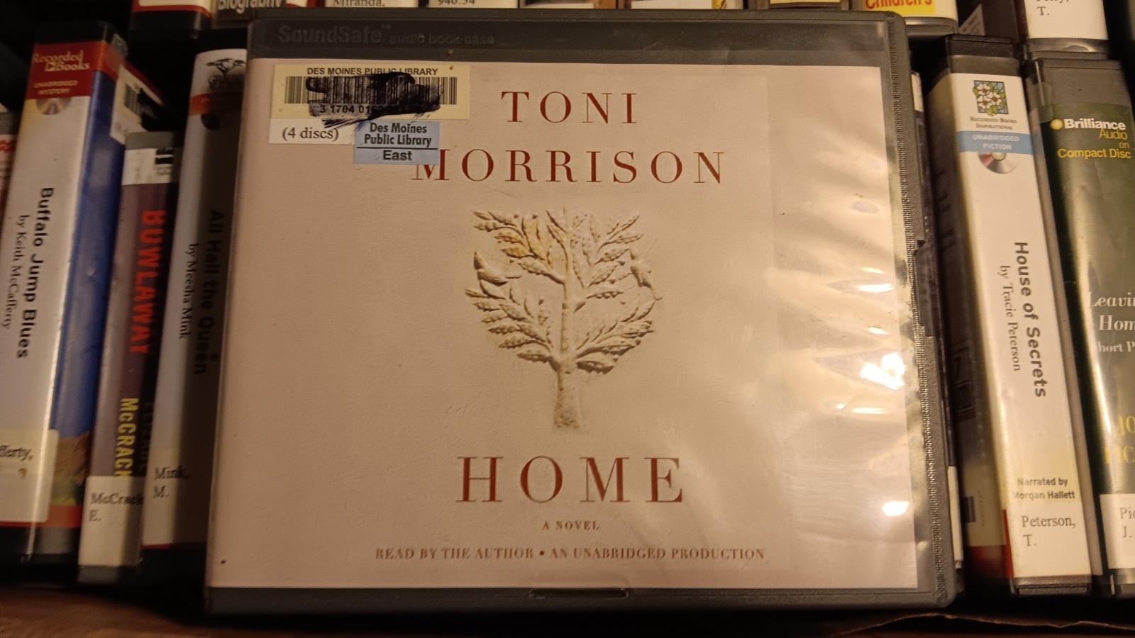 Home — Audio CD By Morrison, Toni — GOOD