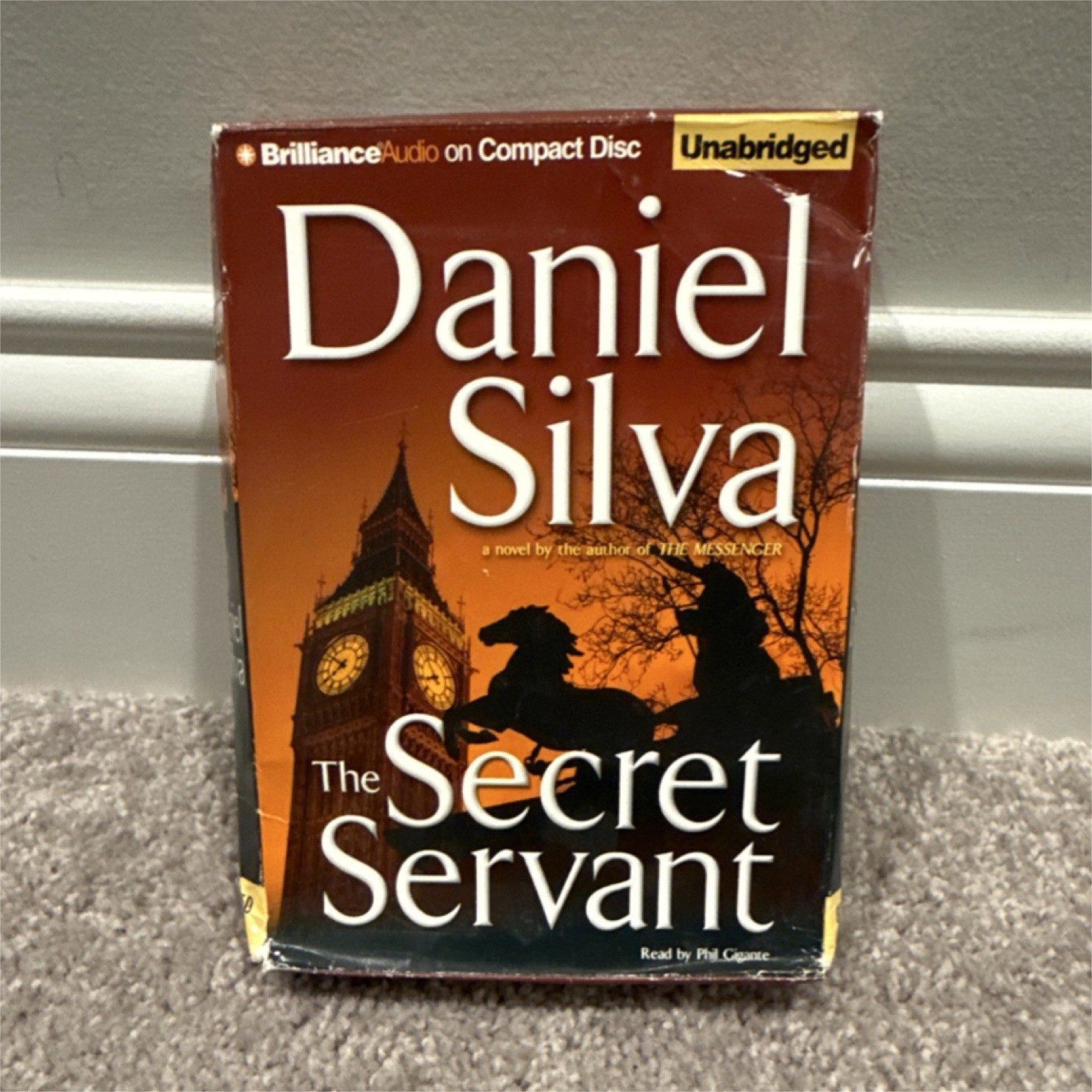 Daniel Silva The Secret Servant Gabriel Allon Unabridged Audio CD Read by Phil …