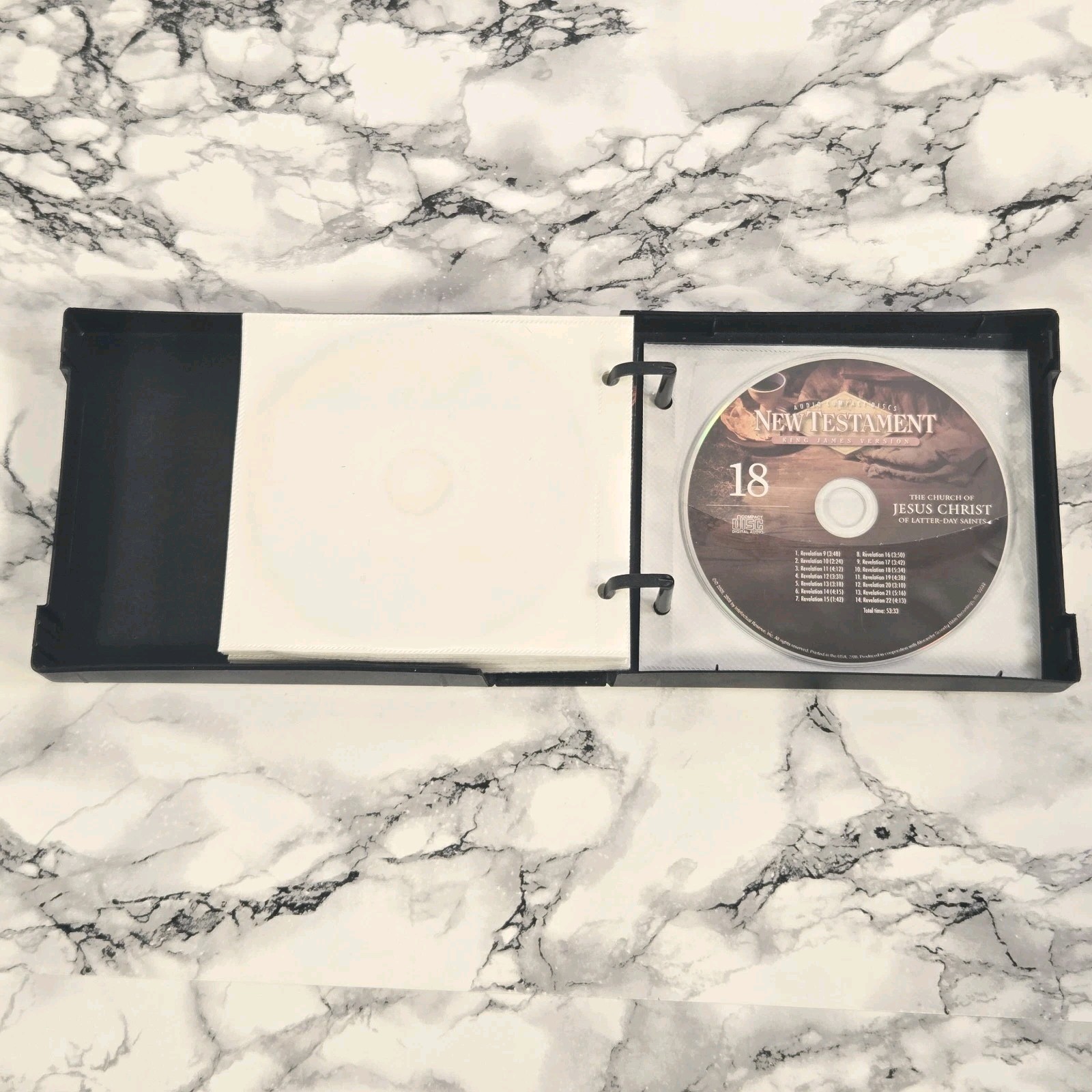 New Testament King James Version (18-Disc CD Set) Latter-Day Saints (Audiobook)