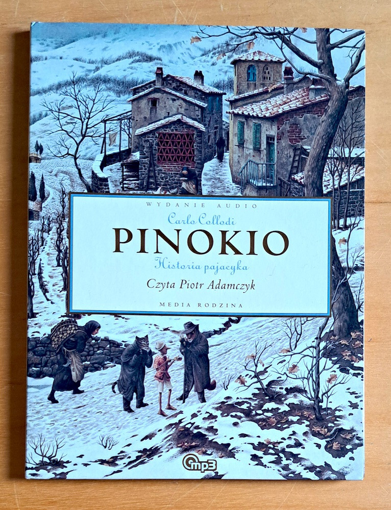 PINOKIO MP3 CD AUDIOBOOK CARLO COLLODI POLISH