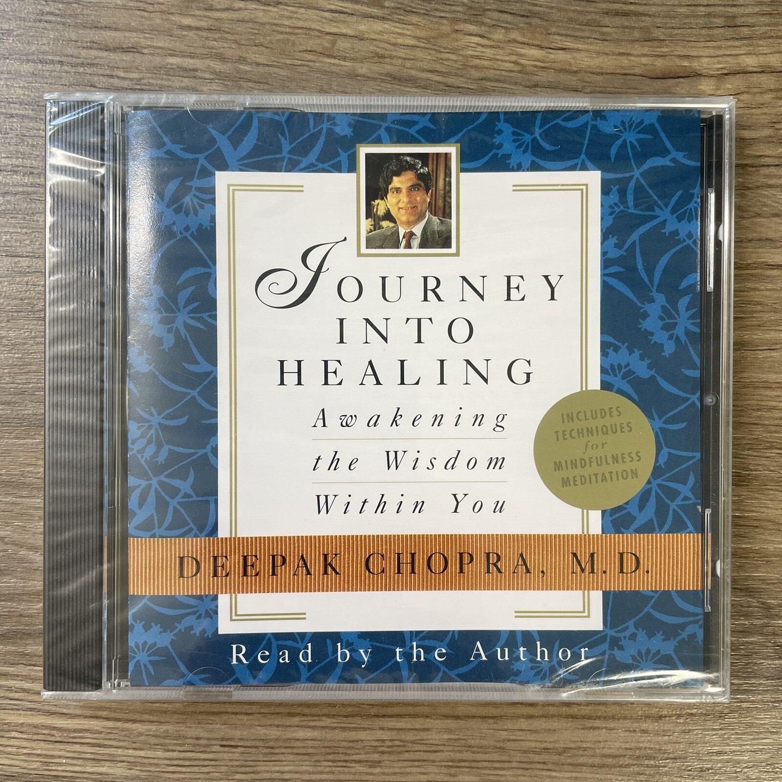 Deepak Chopra: Journey into Healing (Audio CD 1994) BRAND NEW SEALED Mindfulness