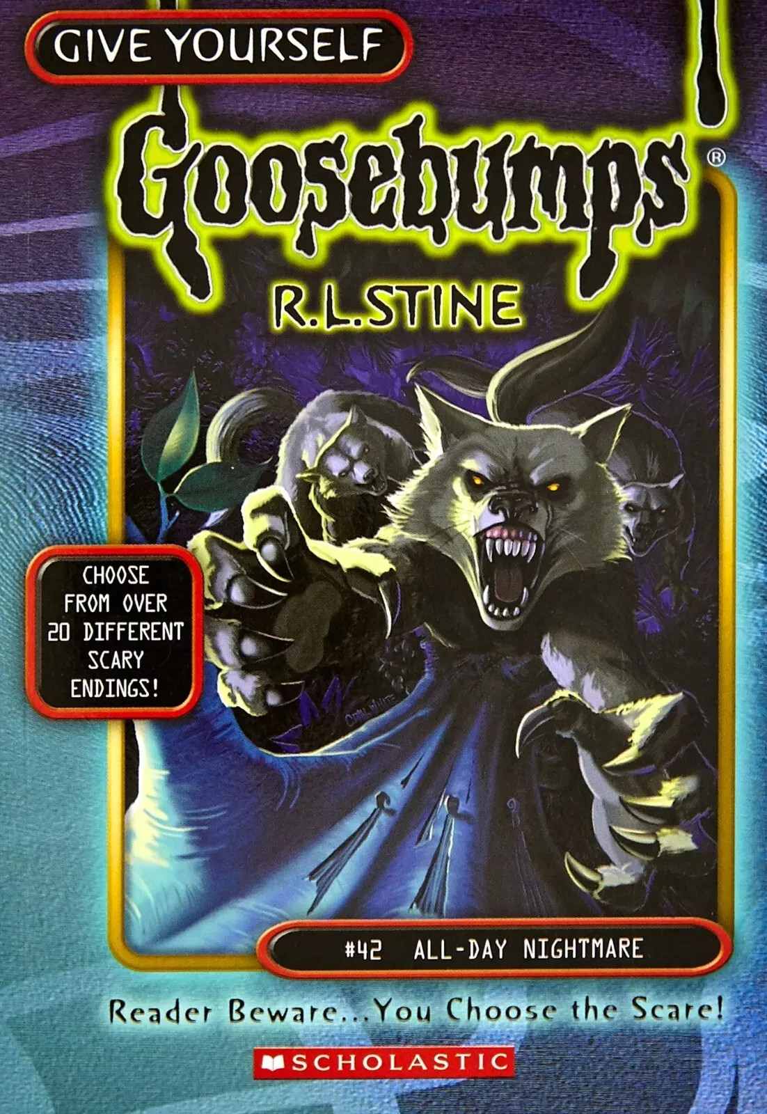 All-Day Nightmare (Give Yourself Goosebumps #42) by Stine-9780439135306 -REPRINT