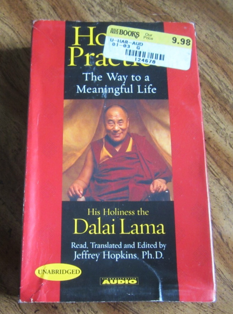 How to Practice: The Way to a Meaningful Life The Dalai Lama 3-Cassette Set USED