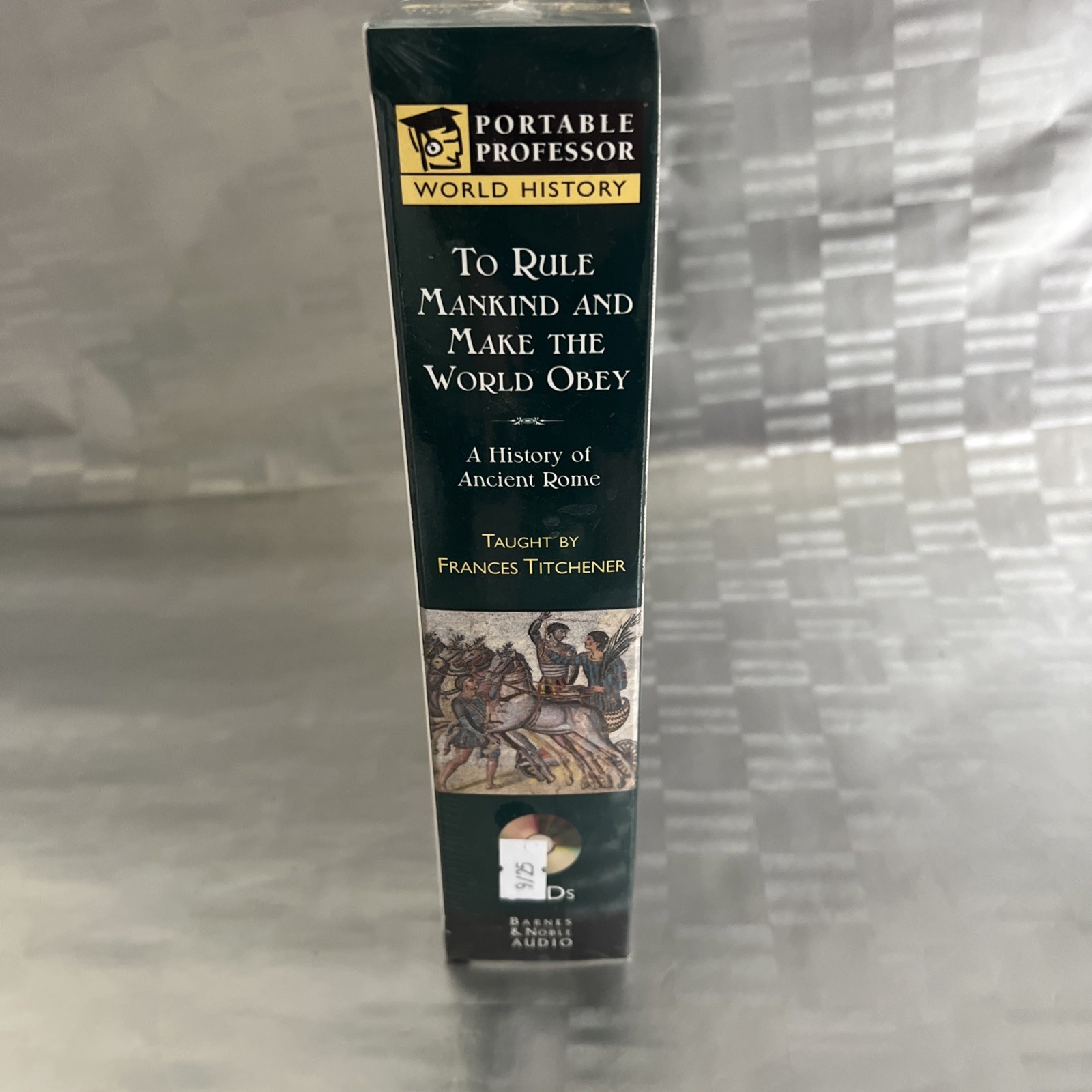 Portable Professor To Rule Mankind And Make The World Obey Roman History 8-CD