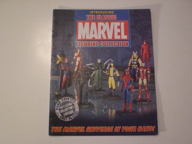 THE CLASSIC MARVEL FIGURINE COLLECTION MAGAZINES ONLY, See Pics.