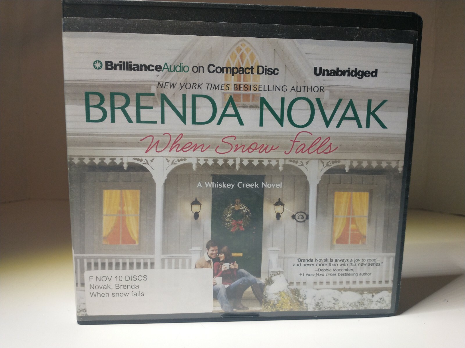 When Snow Falls by Brenda Novak Audiobook Unabridged