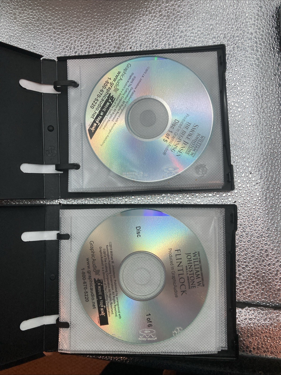 -FOUR — Graphic Audio Books — William Johnstone Flintlock Slaughter Jensen etc