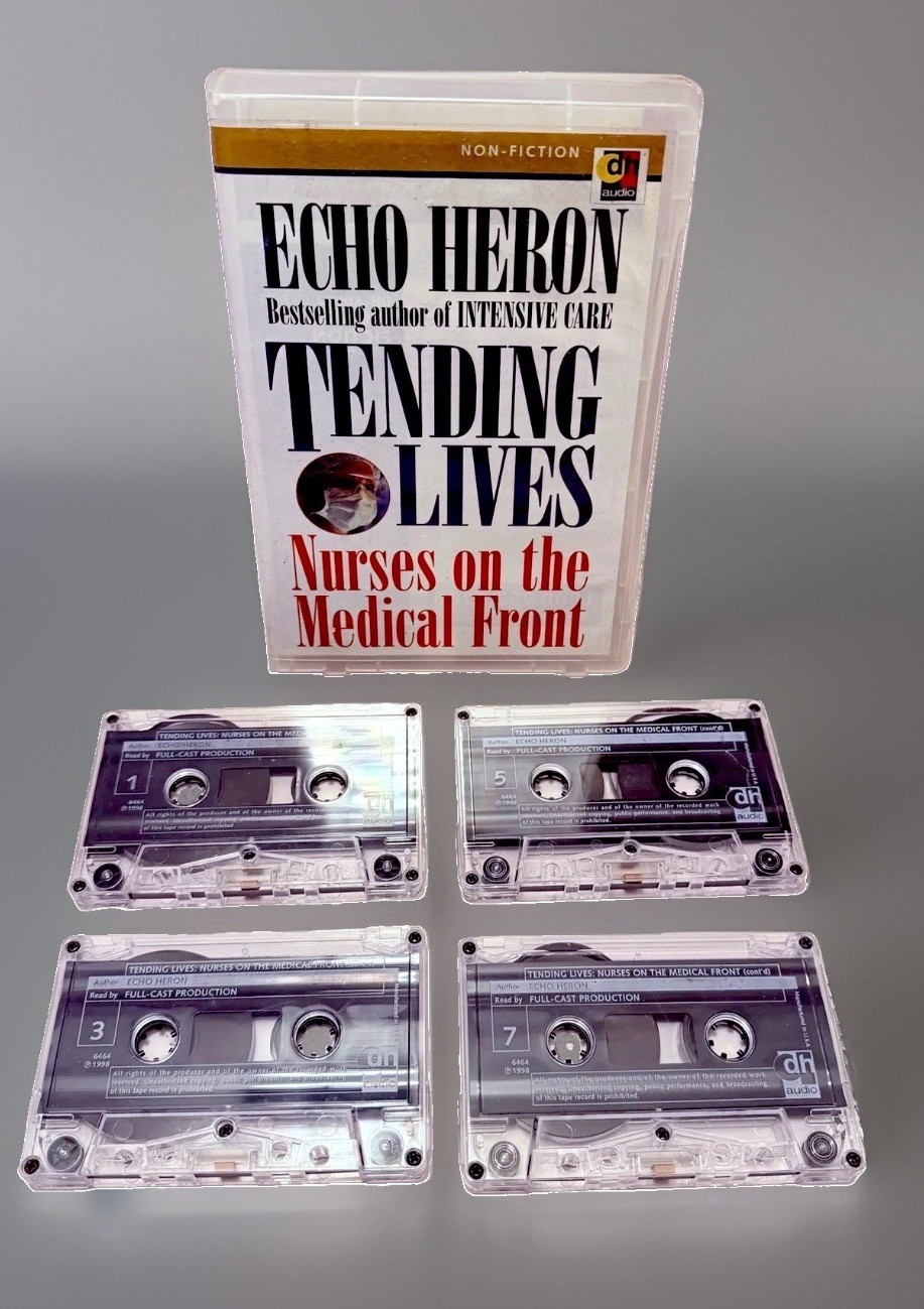 Vintage Cassette Nurses Echo Heron Nurse Life ER Listen on Tape Audio Retro DR