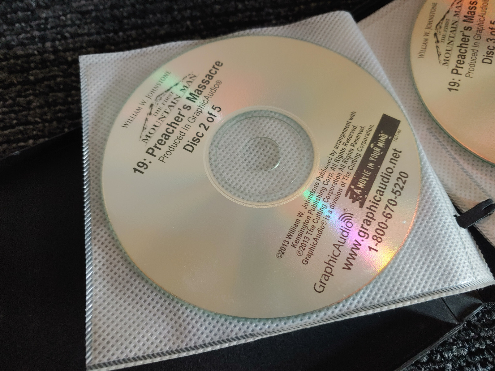 Preacher’s Massacre The First Mountain Man William W. Johnstone 5CD GraphicAudio