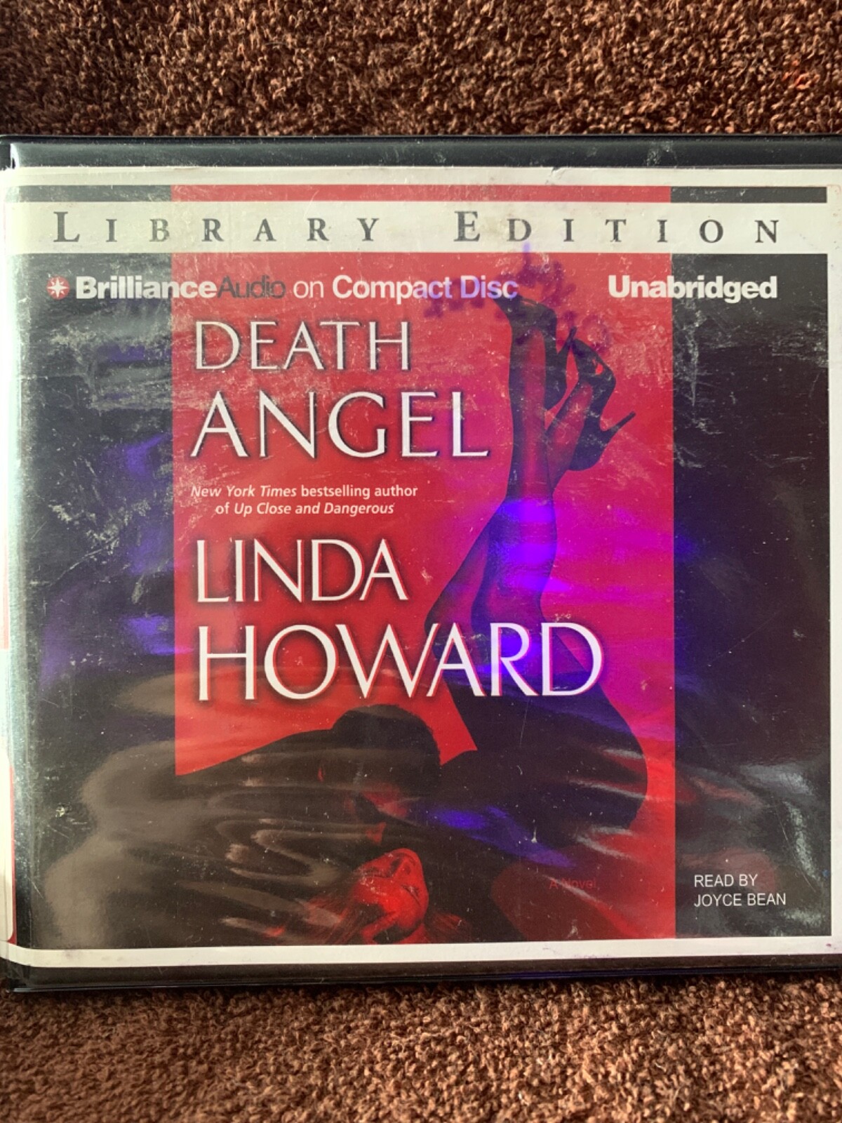 Shelf200 Audiobook~Death Angel — Linda Howard — unabridged — 9CDs