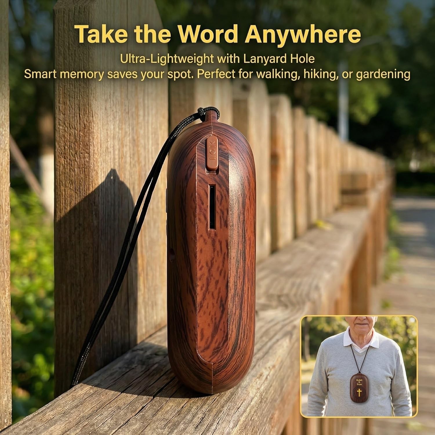 KJV Bible Player Audio Portable Talking Device