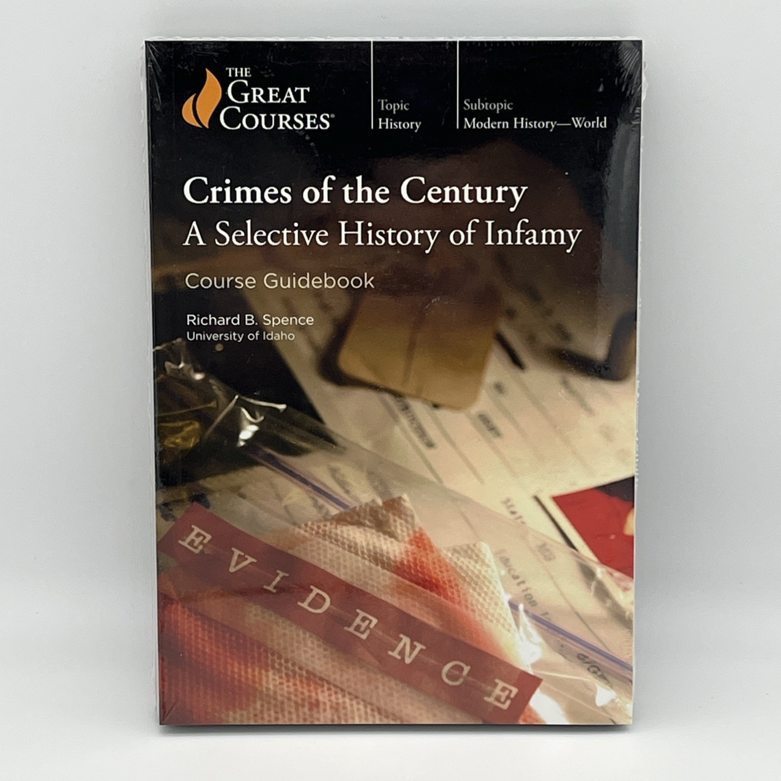 Great Courses Crimes of the Century: A Selective History of Infamy DVD/Book NEW