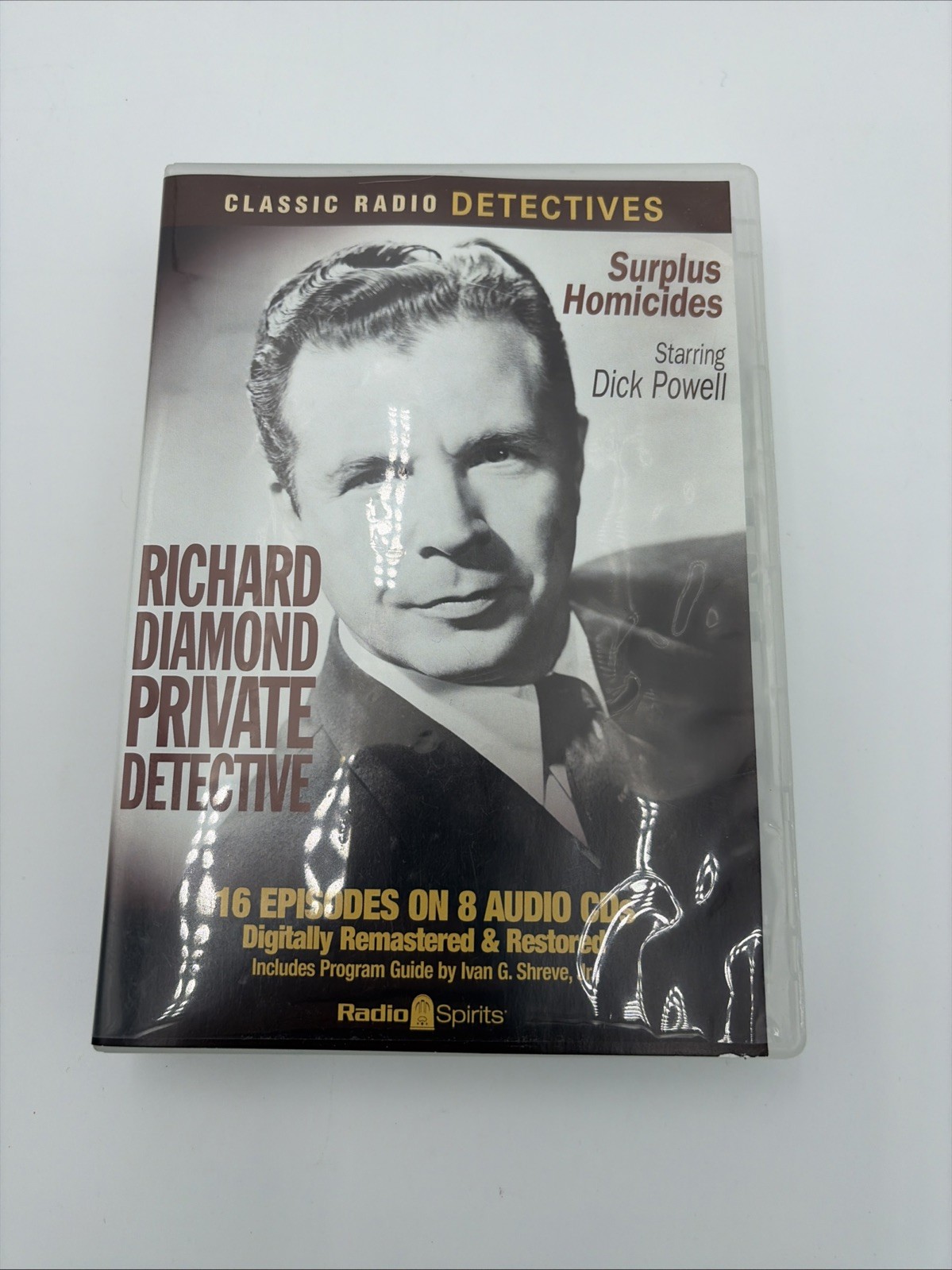 Richard Diamond Private Detective Surplus Homicides 8 CD Set Old Time Radio 16
