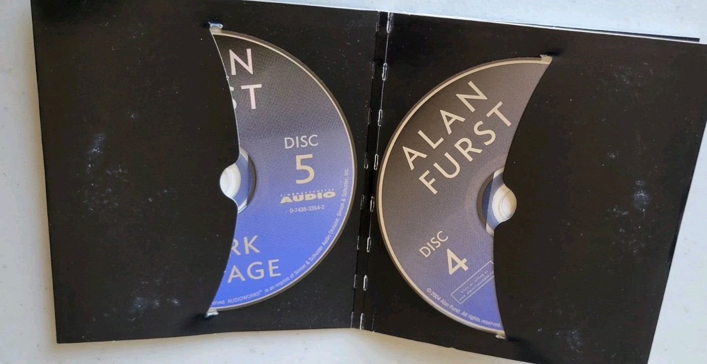 Dark Voyage by Alan Furst (2007, Compact Disc, Abridged edition)