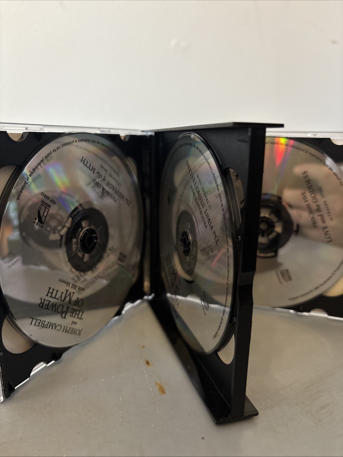 Joseph Campbell And The Power If Myth With Bill Moyers Programs 1-6 Compact Disc