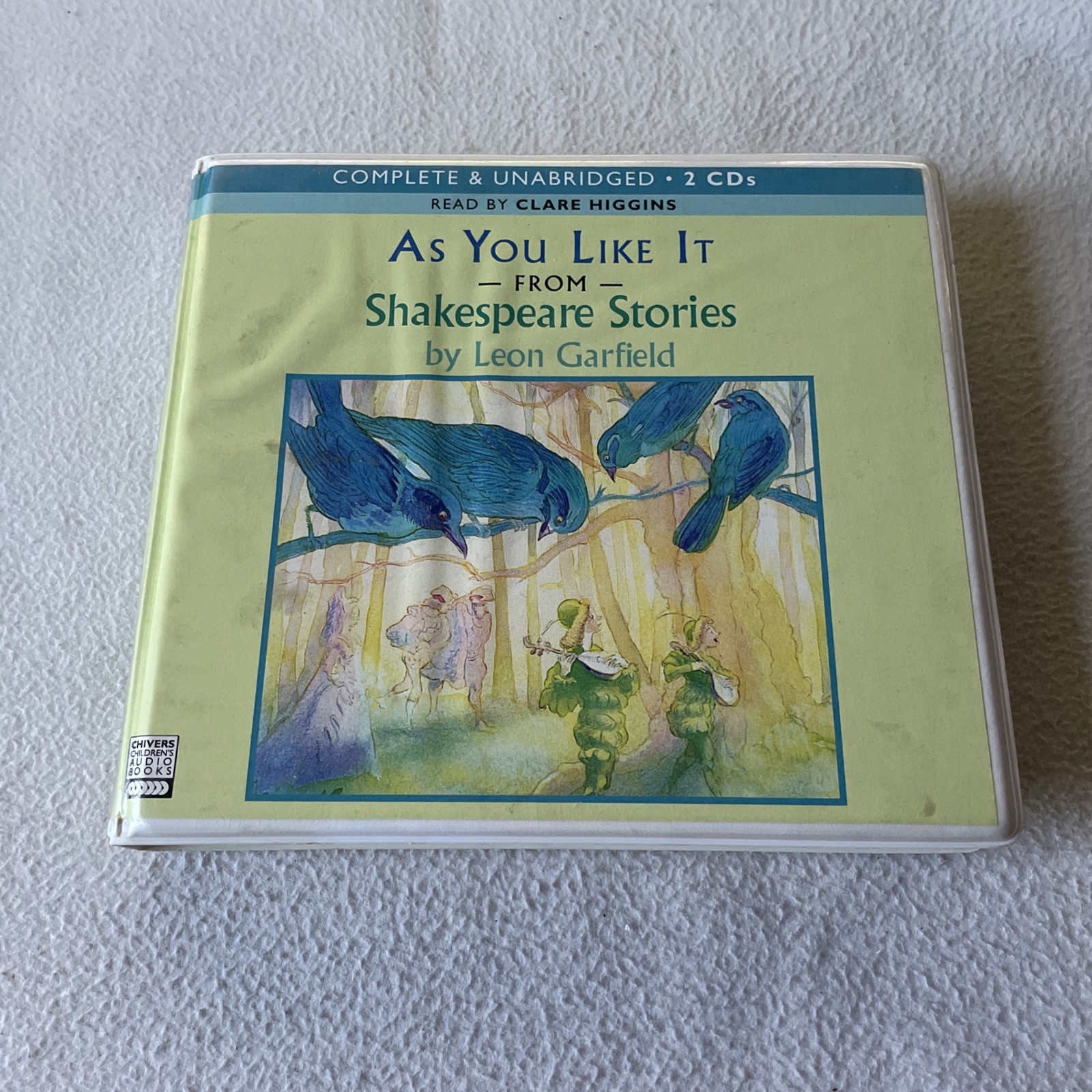 As You Like It From Shakespeare Stories — Leon Garfield Unabridged Audiobook 2CD