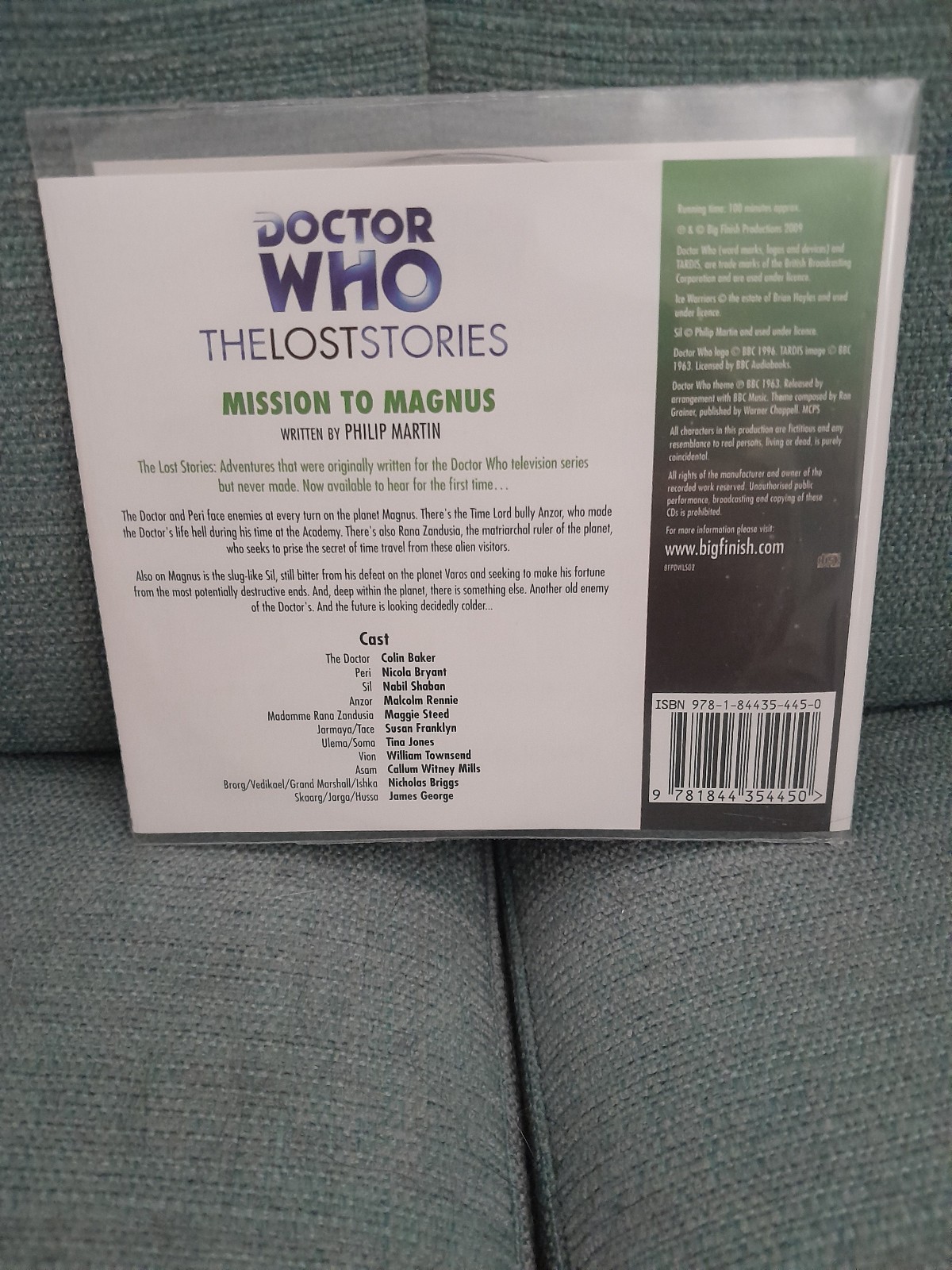 Doctor Who The Lost Stories 1.2 Mission to Magnus Big Finish 2009