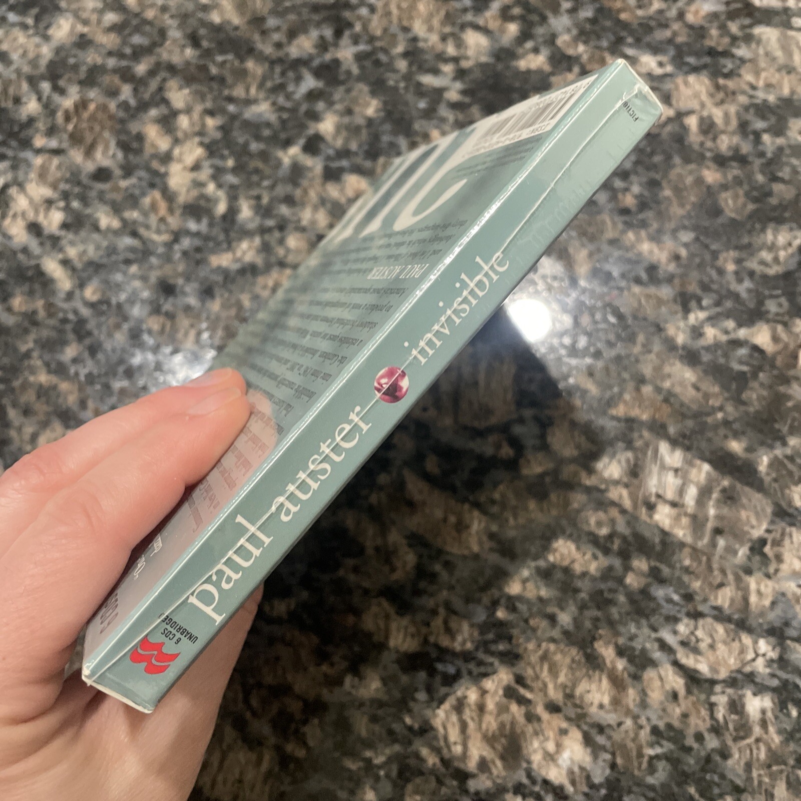 NEW! Sealed! Paul Auster; Invisible — 6 Audio CDs — Read by the Author — Fiction