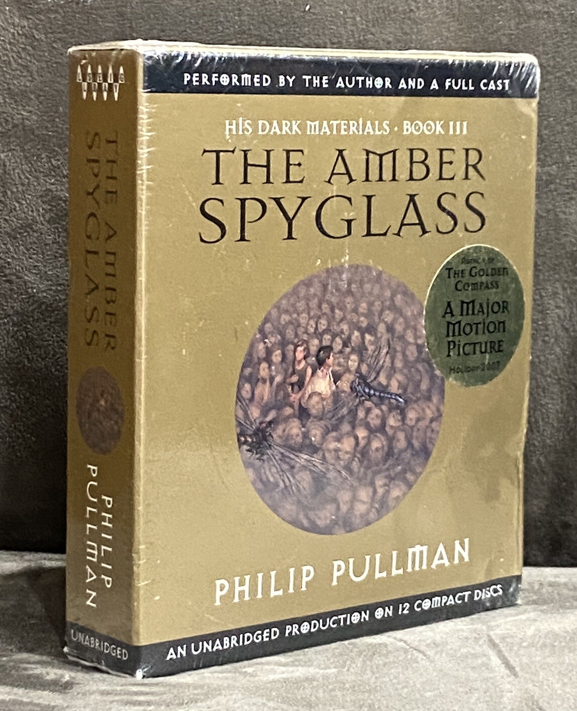 NEW! THE AMBER SPYGLASS HIS DARK MATERIALS BOOK 3 PHILIP PULLMAN 12 COMPACT DISC