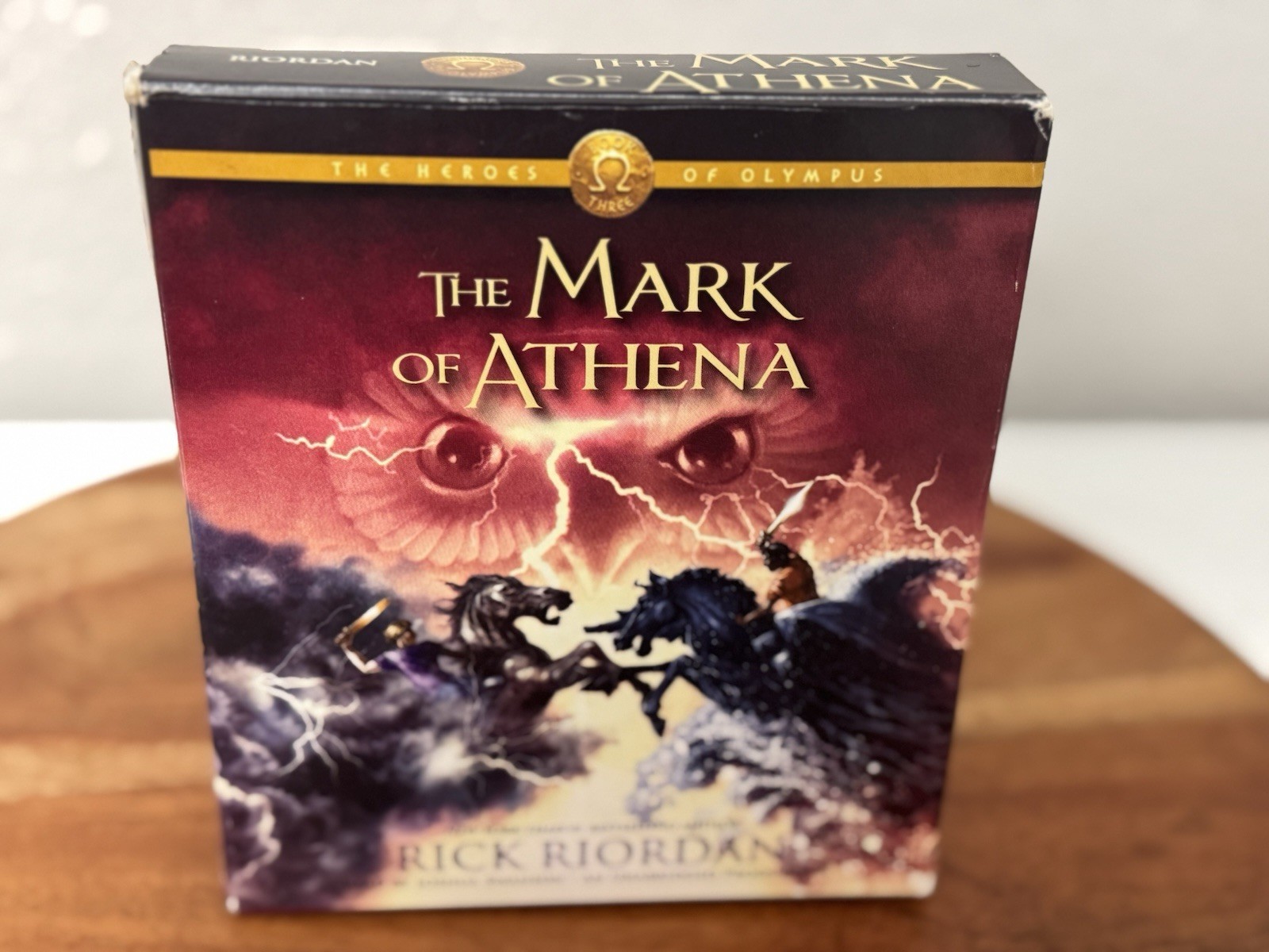 The Heroes of Olympus 1, 2, & 3 Books Rick Riordan Audiobook Unabridged CD