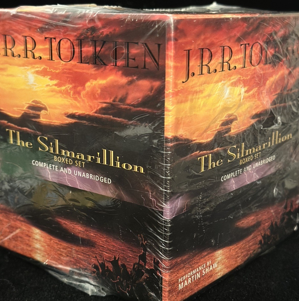 J.R.R. Tolkien — The Silmarillion Audiobook CD Boxed Set * Sealed Box *