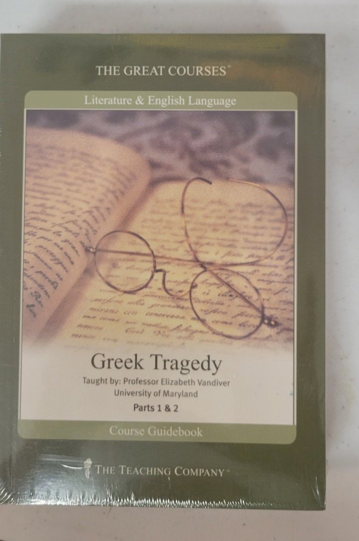 The Great Courses Greek Tragedy by Prof. Elizabeth Vandiver Univ. of Maryland