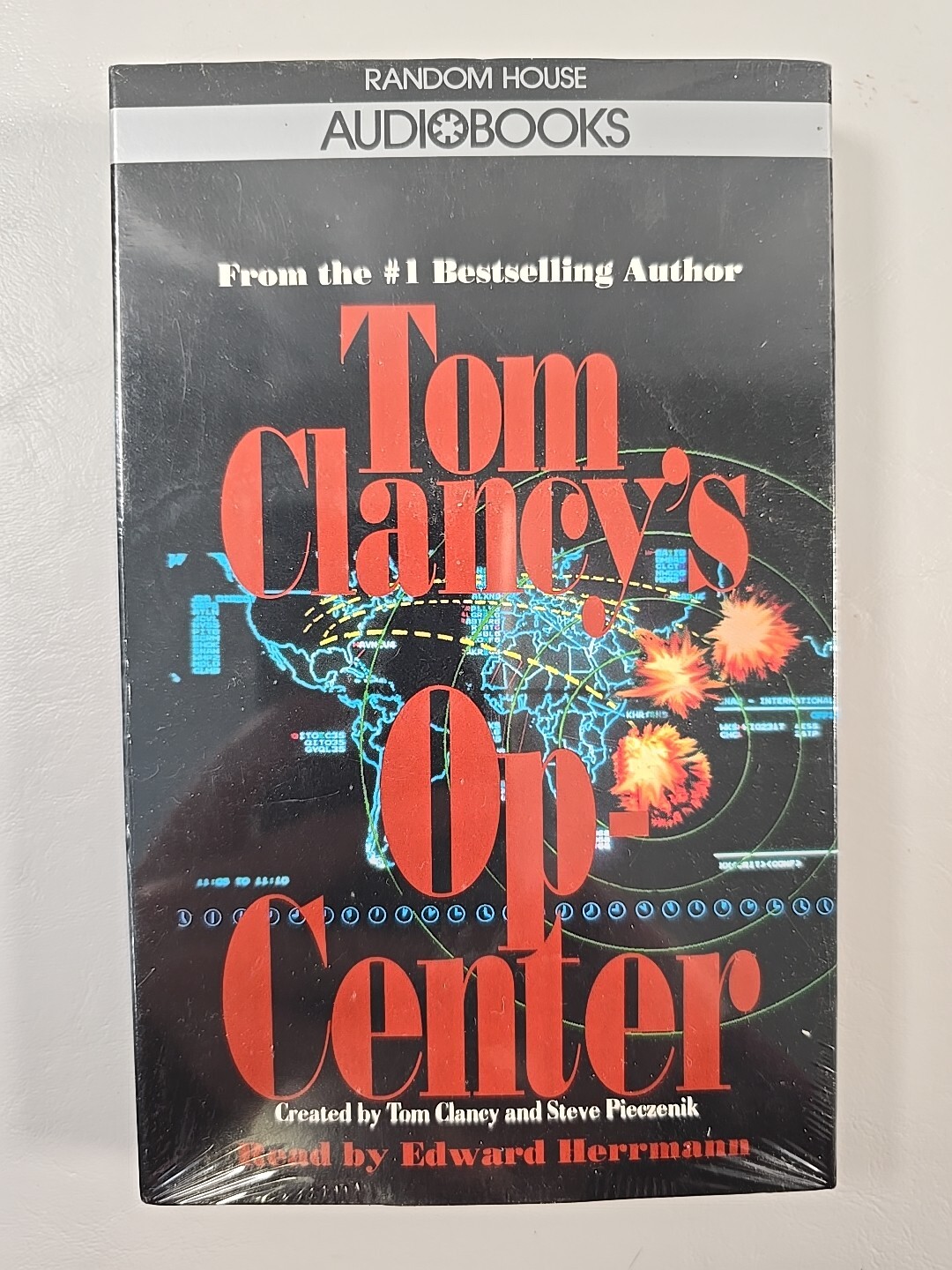Lot of 4 Tom Clancy Audiobooks On Cassette-Op Center,Debt Of Honor,Patriot Games