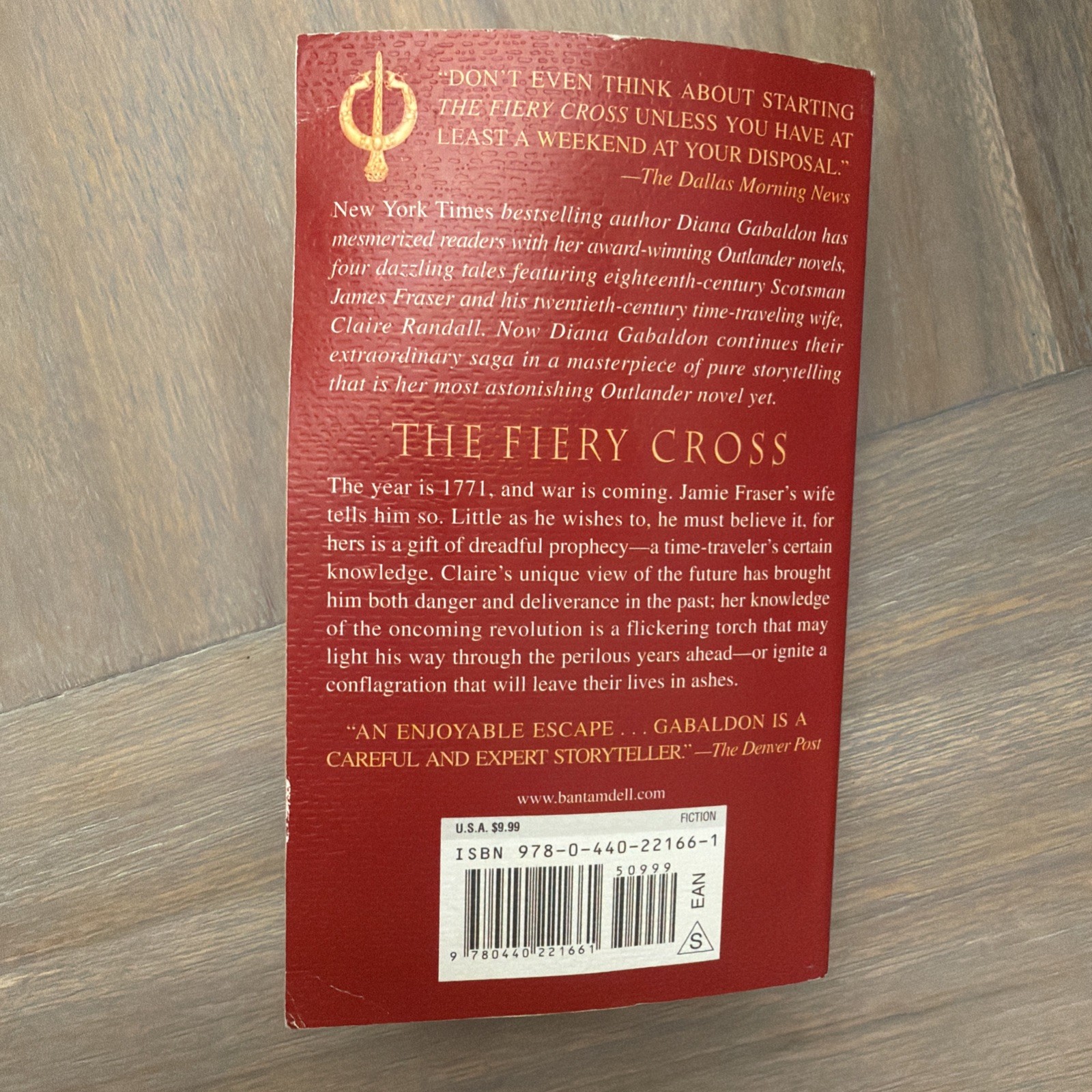 The Fiery Cross by Diana Gabaldon (2005, Paperback)