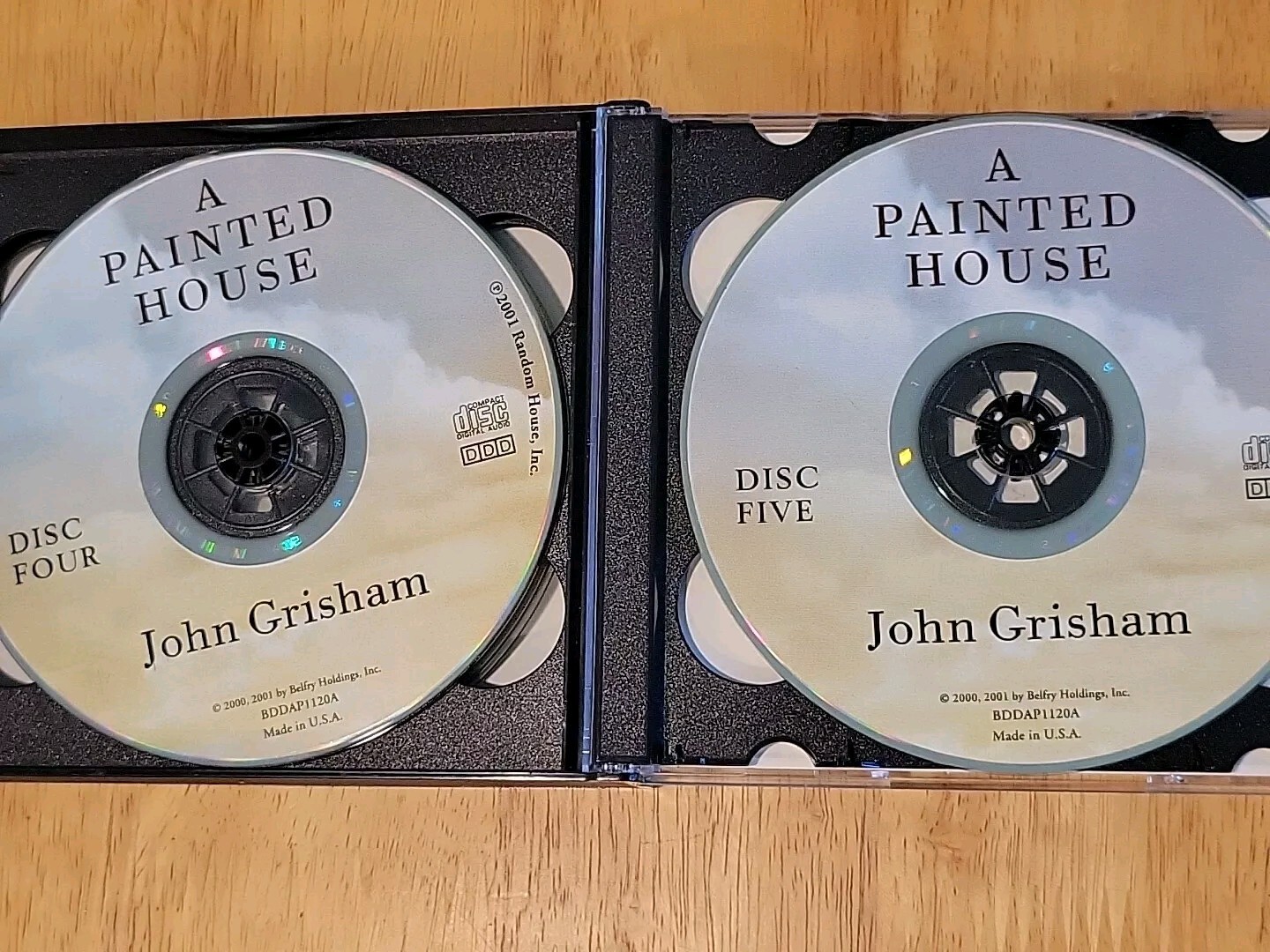 Lot of 3 John Grisham Audiobooks Cassette & CD: The King Of Torts Painted House