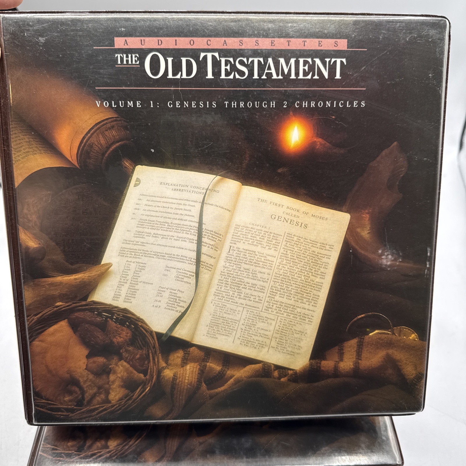 LDS The Old Testament Audio Book Cassettes Vol. 1 & 2 & D & C P Of GP NICE