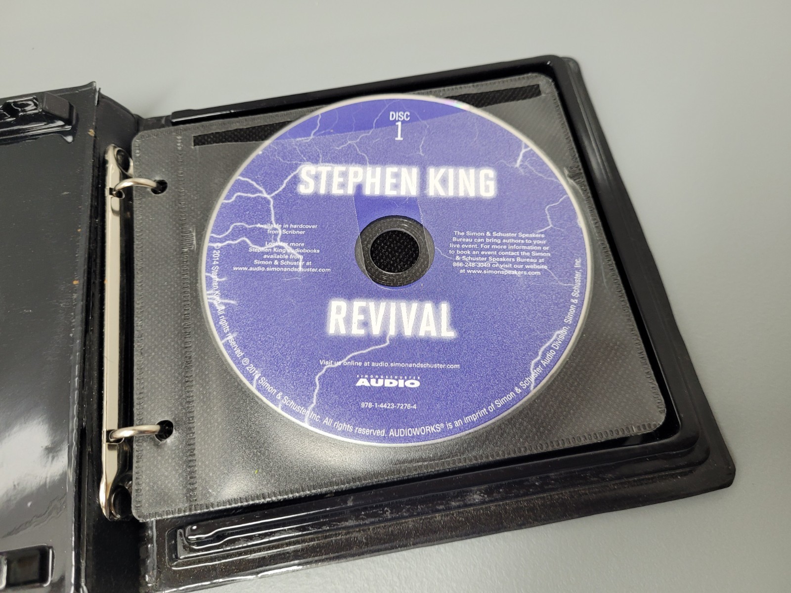 Revival : A Novel by Stephen King (2014, Compact Disc) Former Library Copy