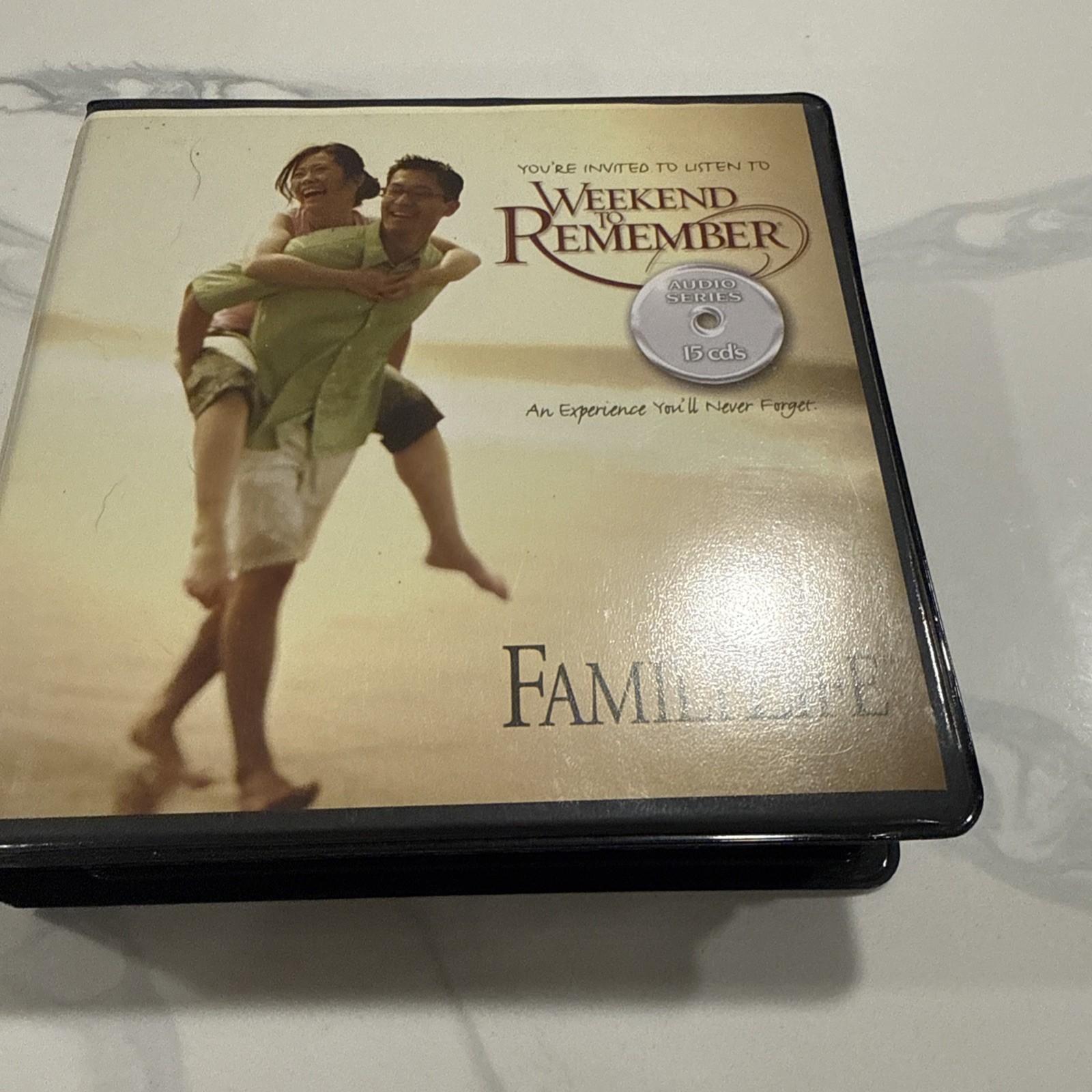 FAMILY LIFE WEEKEND TO REMEMBER : AN EXPERIENCE YOU’LL NEVER FORGET 15 CD SET