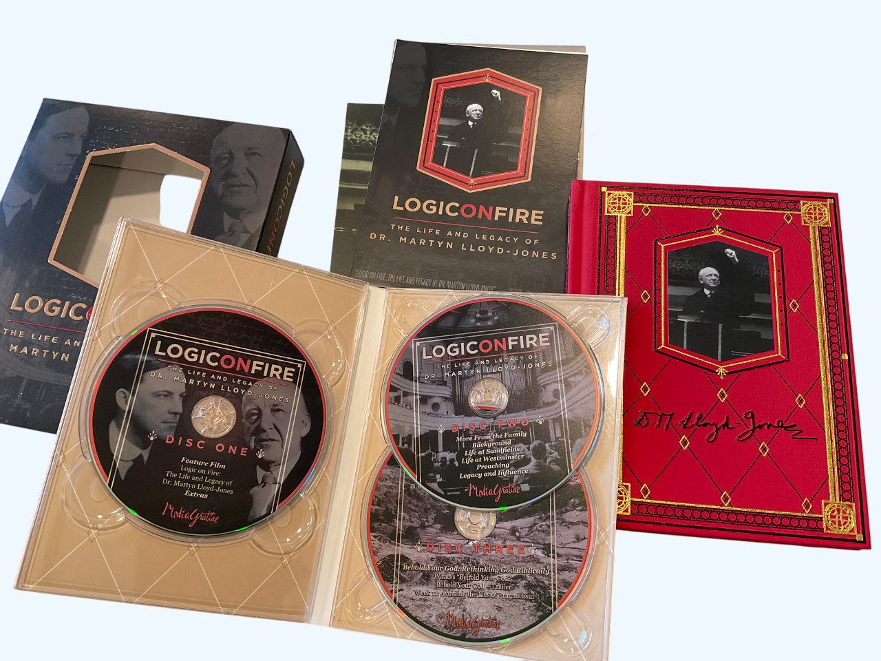 Logic on Fire DVD & Book Deluxe Set Life and Legacy of Martyn Lloyd Jones