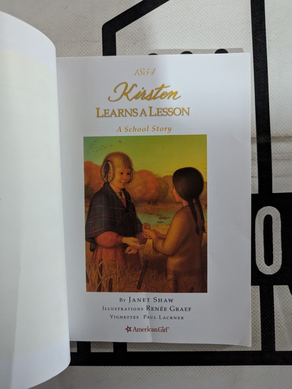 Kirsten Learns a Lesson: A School Story (American Girl … by Shaw, Janet Beeler