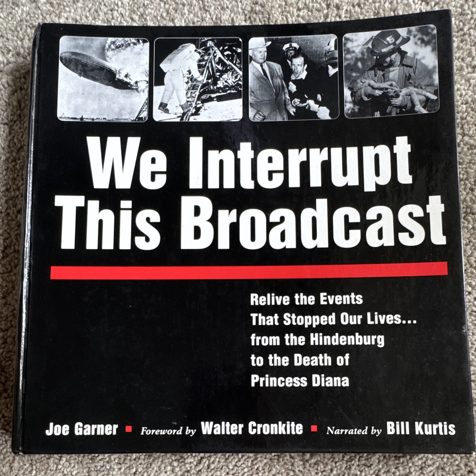 Bill Kurtis We Interrupt This Broadcast Audiobook 2 CD Sourcebooks 1998