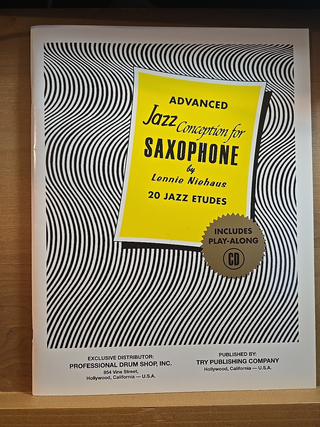 Advanced Jazz Conception for Saxophone by Lennie Niehaus (1964, Compact Disc…