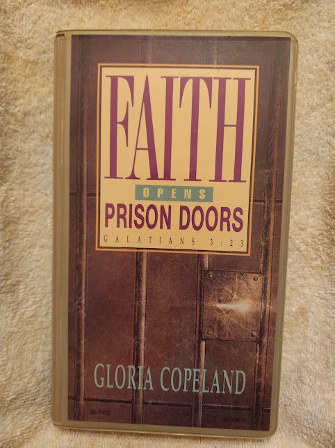 1992 Faith Opens Prison Doors — Gloria Copeland 2 Cassette Audiobook Galatians!!